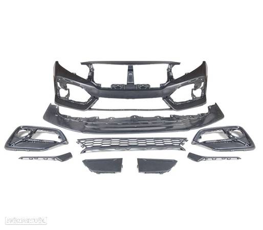 PARA-CHOQUES FRONTAL PARA HONDA CIVIC 16- LOOK NEW SI - 5