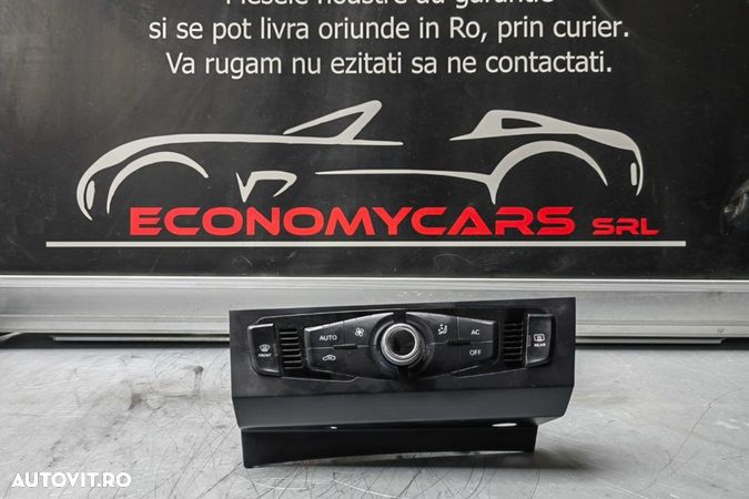 Panou comanda clima, cod  8K1820043AF, Audi A4 (8K). - 1