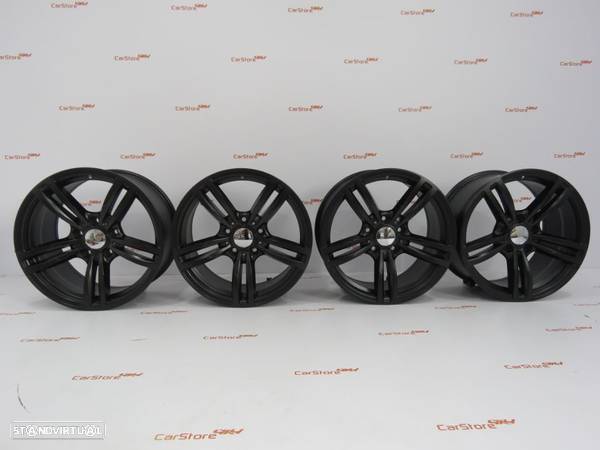 Jantes Look Bmw M3/ M4 17 x 8 et33 5x120 Preto Matte - 1