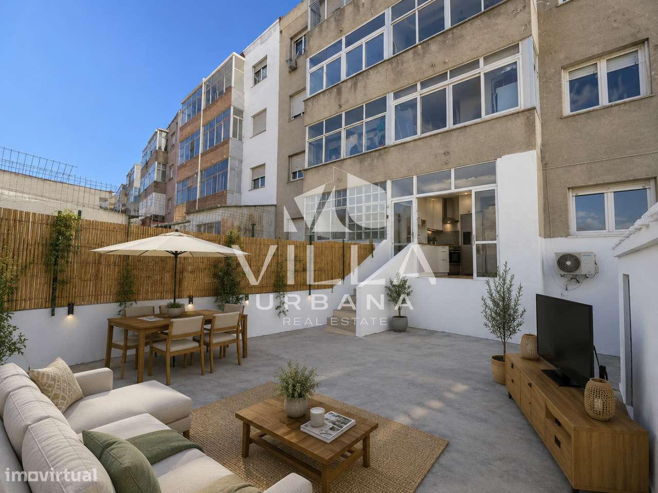 Apartamento T2 c/quintal na Cruz de Pau-14