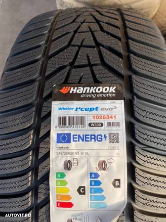 vand set anvelope 245/35/20-275/30/20 hankook de iarnă noi - 2