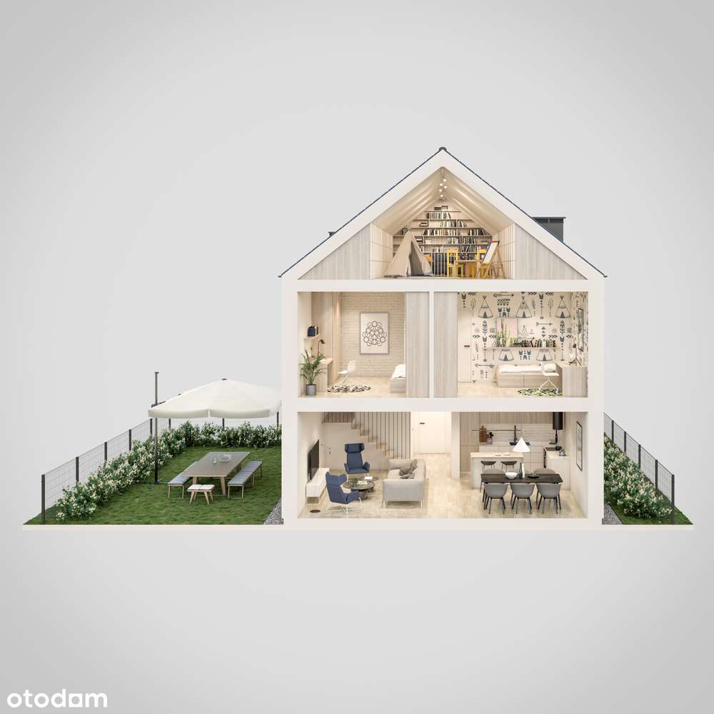 Nowoczesny dom 133m² z garażem Kobierzyce PROMOCJA-9