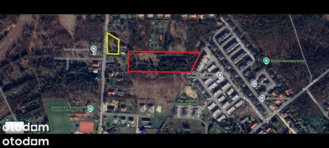 Działka budowlana 1605m z opcją podziału na 2 po 800m - od właścicieli - Pełny obrazek: 5/5