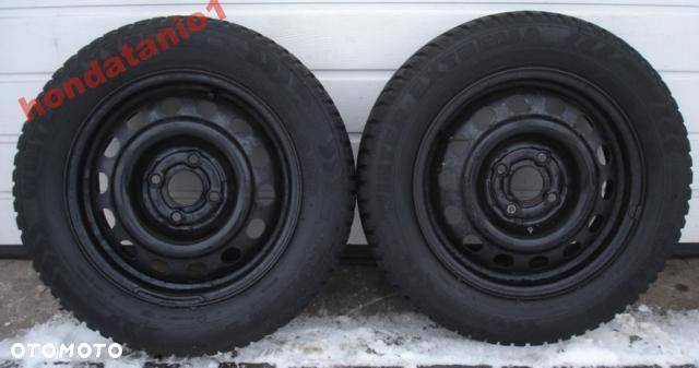 Honda CIVIC KOLA STALOWE + ZIMA 185/60/14'' 4X100 - 1