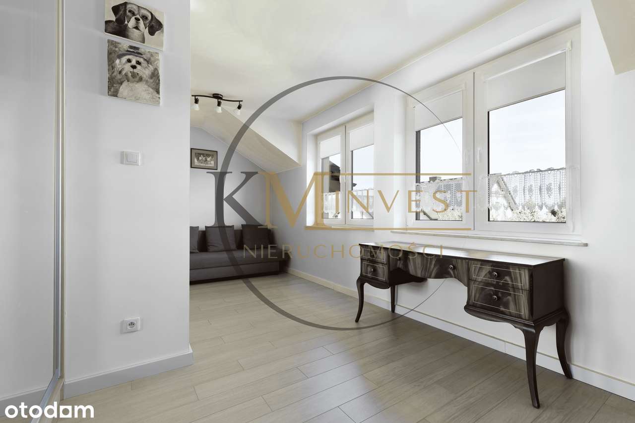 Słoneczny dom z ogrodem, garażem w bryle, kominkiem, w cichej okolicy-9