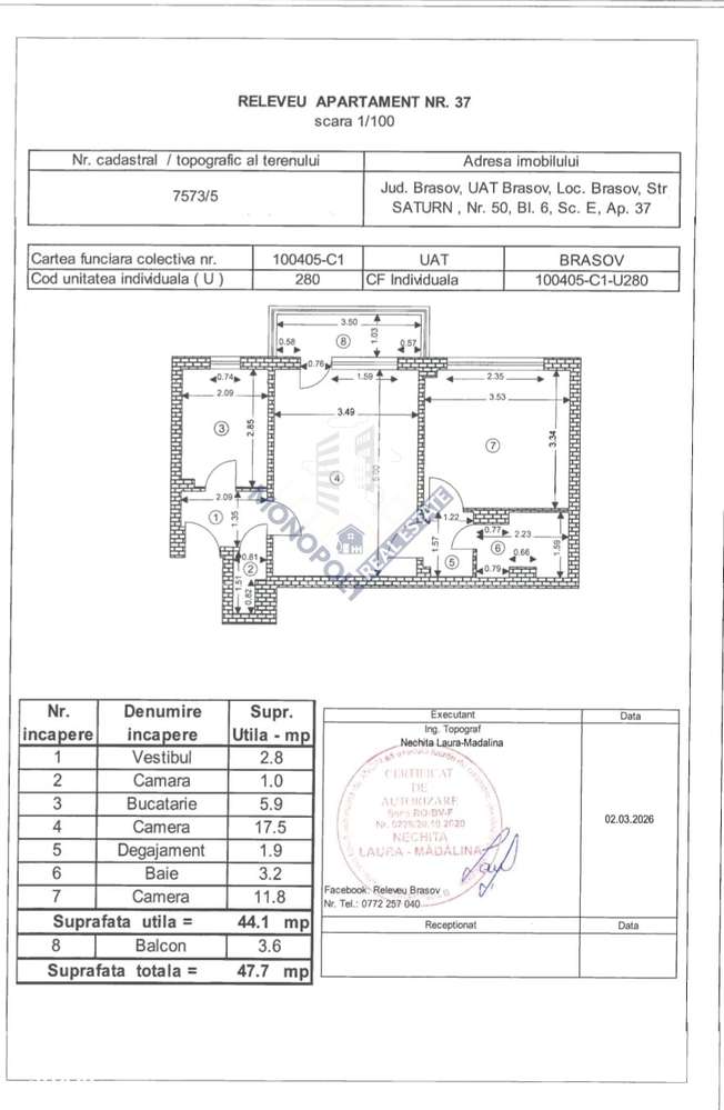 Apartament 2 camere – comision 0%-11