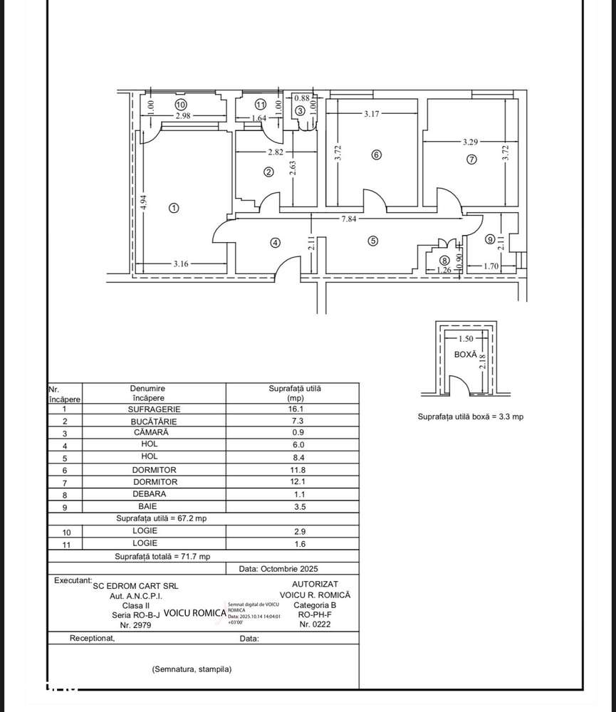 Apartament 3 camere - bloc GIOCONDA-1