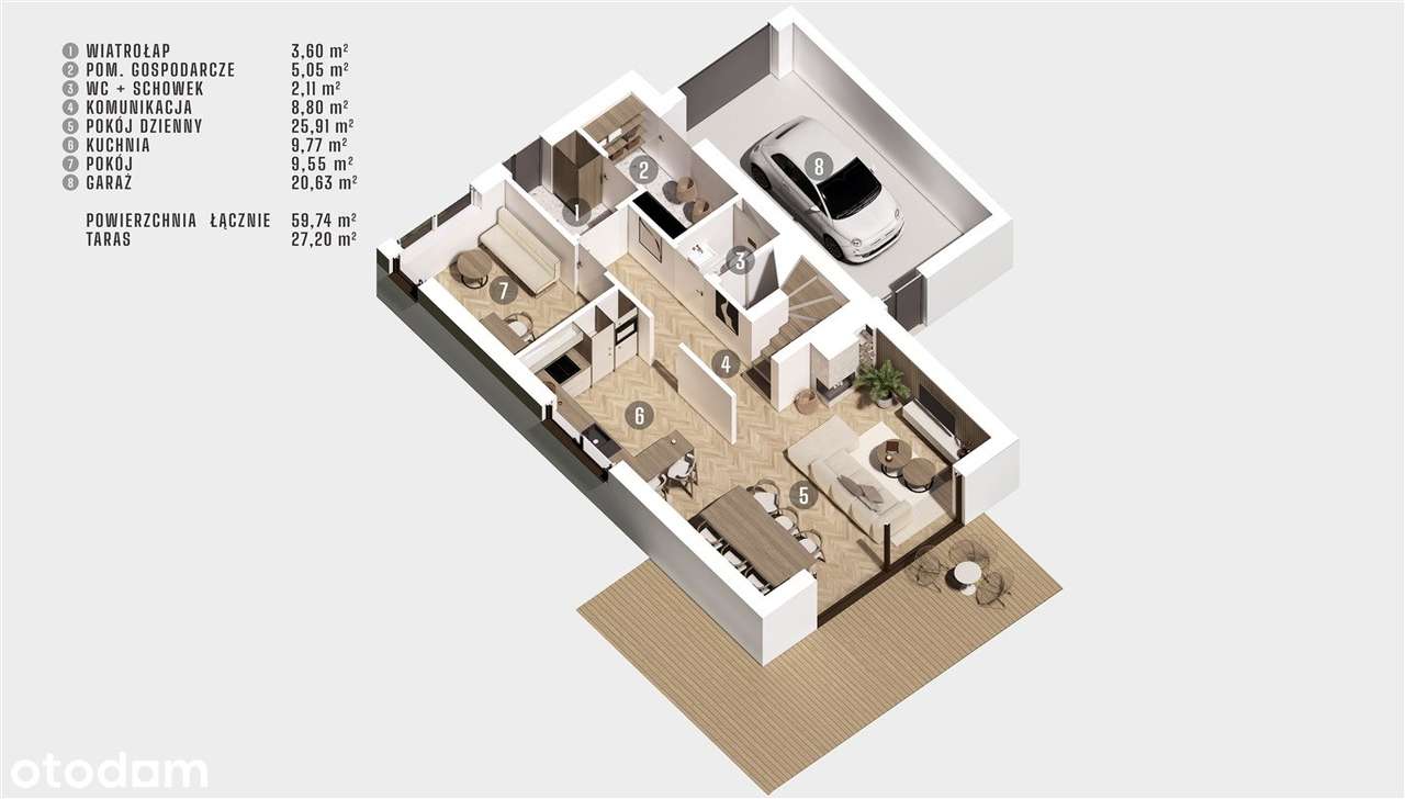 Ostatni dom jednorodzinny w otoczeniu lasu Gostyń-8