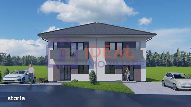 Duplex in Cisnadie cu 4 camere si 250 mp de curte, in Cisnadie-1