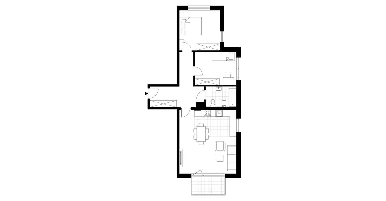 Apartamenty Liściasta | mieszkanie 3-pok. | 24 - Pełny obrazek: 4/7