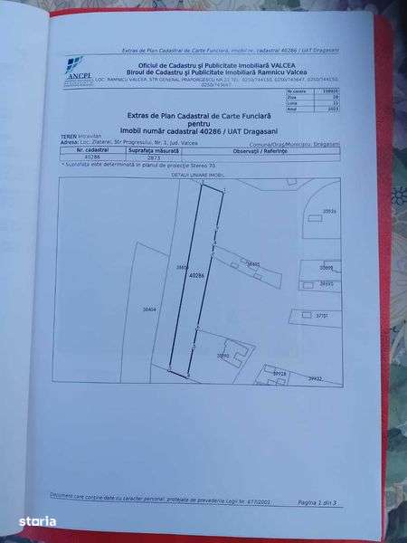 Teren de vanzare Dragasani cartier  Zlatarei. - Imagine principală: 4/5