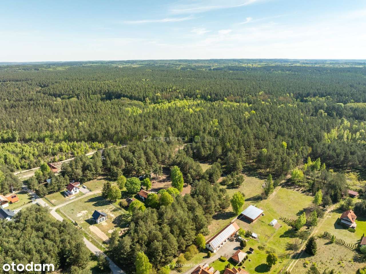 Atrakcyjna działka bud. w Pelniku - blisko jeziora - Pełny obrazek: 5/12