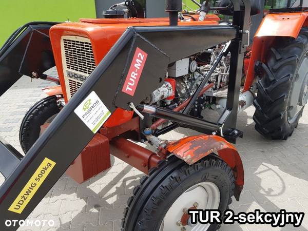 Ładowacz czołowy hydrauliczy TUR URSUS ZETOR c330 c360 Władymirec t25 MASSEY FERGUSON 2 sekcyjny - 6