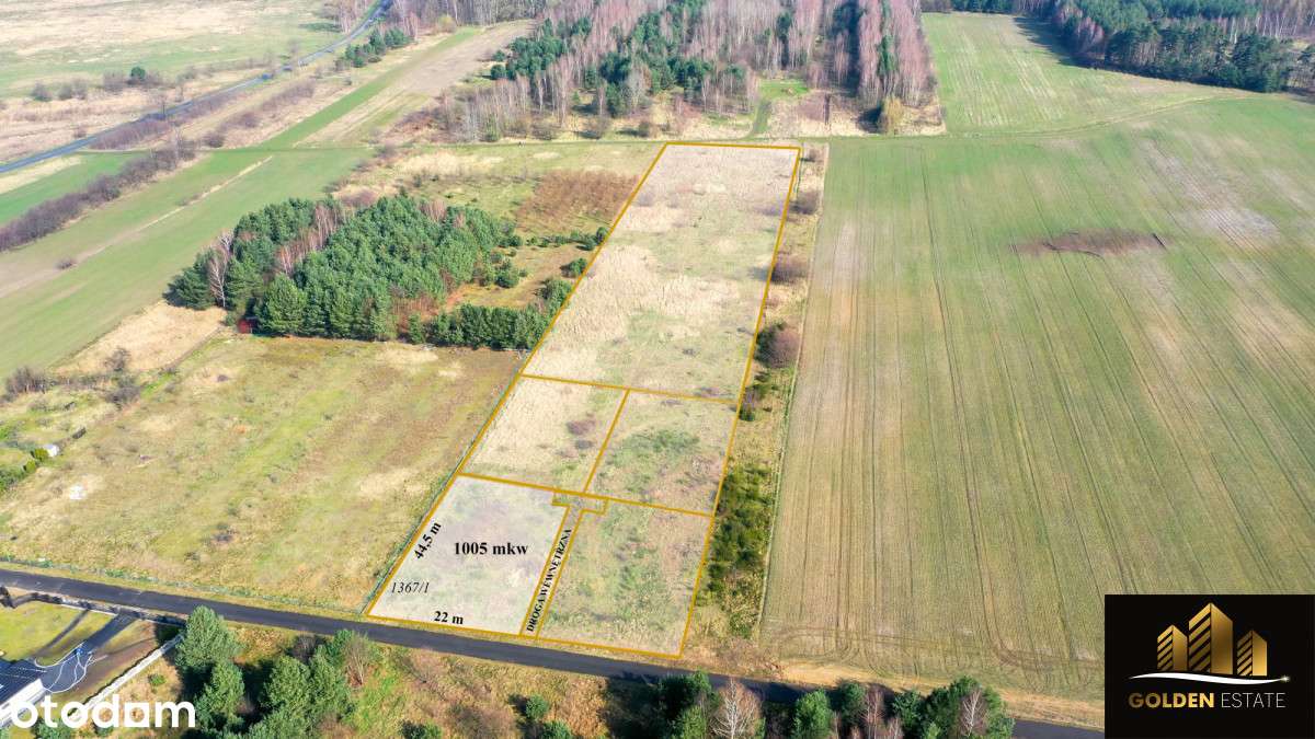 Działki na sprzedaż w Dąbrowie Zielonej! - Pełny obrazek: 4/6