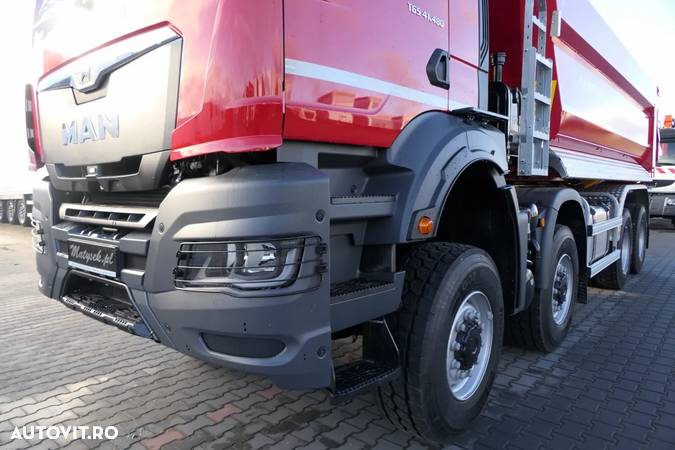 MAN TGS 41.480 / 8X8 / ​​CAMION BASCULAN SPATE / NOU NOU / DIN MÂNĂ / KH-KIPPER / 2023 - 21