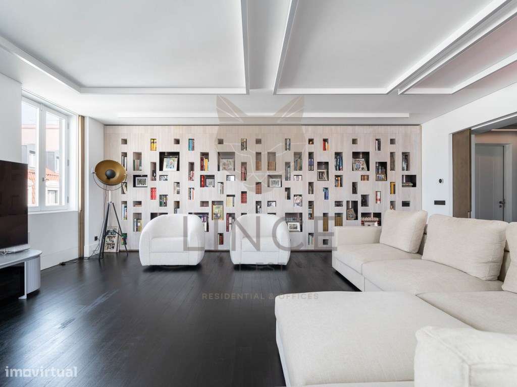 Apartamento T4 no Chiado com vista e garagem - Grande imagem: 1/40