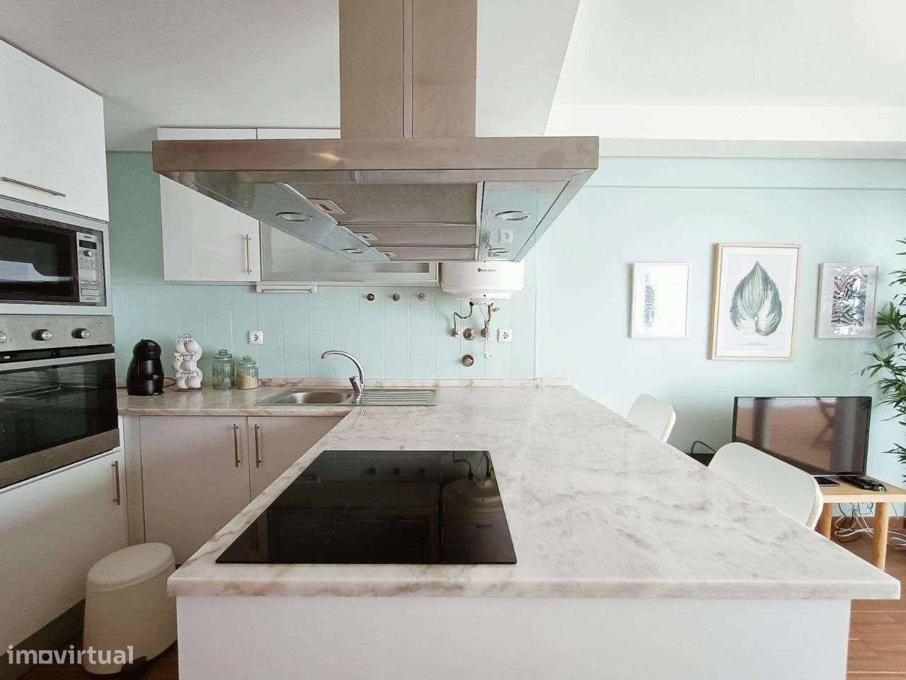 T1 na Ajuda/Belém com terraço - Grande imagem: 3/8