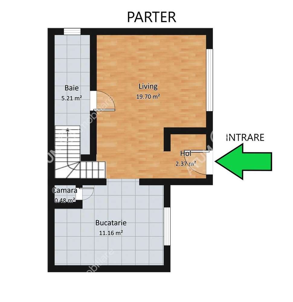 Casa spatioasa cu 3 camere cu garaj si gradina in zona Turnisor Sibiu - Imagine principală: 5/20