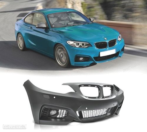 PARACHOQUES FRONTAL PARA BMW SERIE 2 F22 F23 PACK M LOOK 14- PDC SRA - 1
