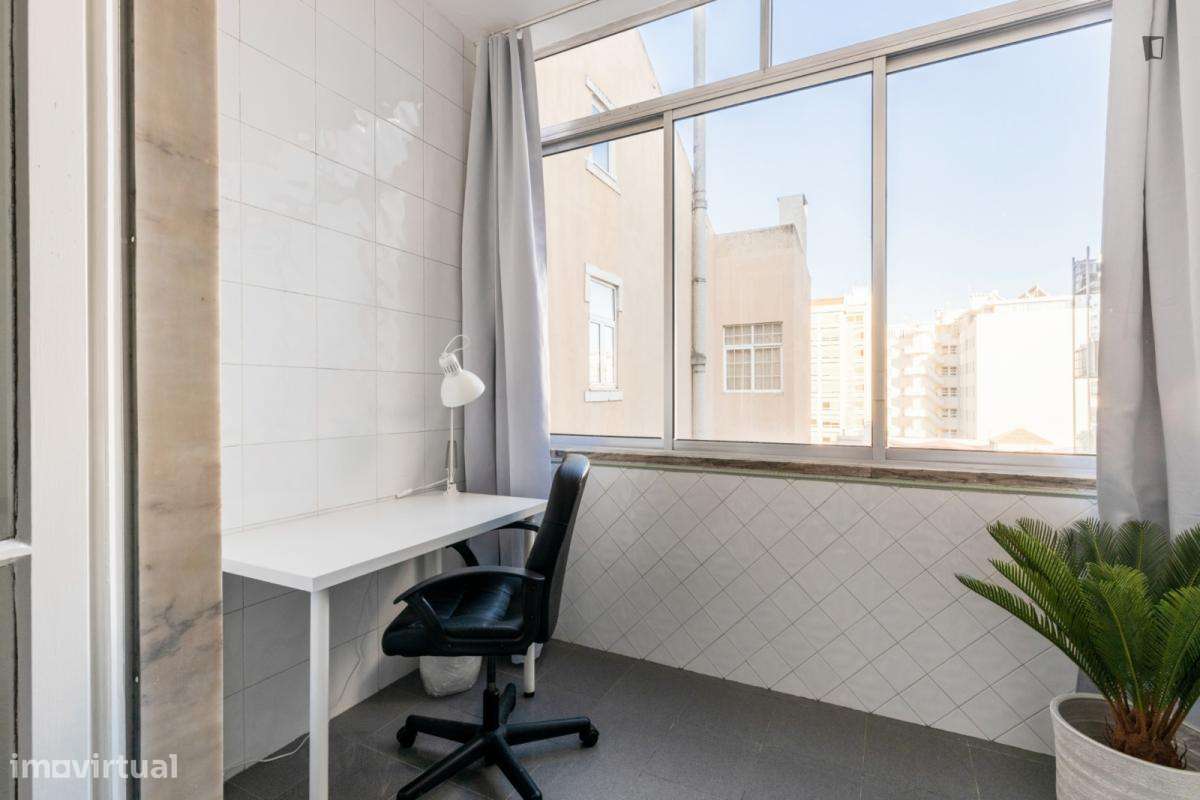 Quarto - localizado em Entrecampos Lisbon - Grande imagem: 5/20