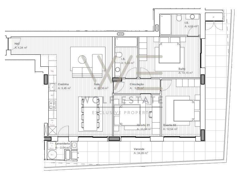Apartamento T3 Venda em Ferreiros e Gondizalves,Braga-8