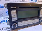 Radio CD Player RCD 300 Cu Cod Deblocare / SAFE cu MP3 VW Golf 5 2004 - 2008 Cod: 1K0035186AD - 3
