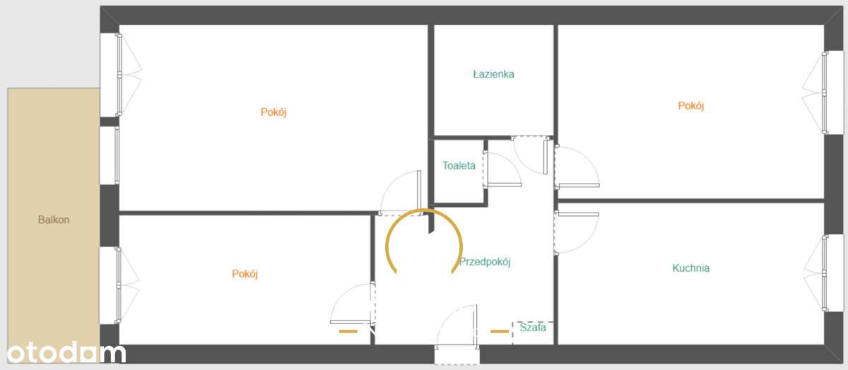 3 pokoje do wejścia Czuby - Pełny obrazek: 5/14