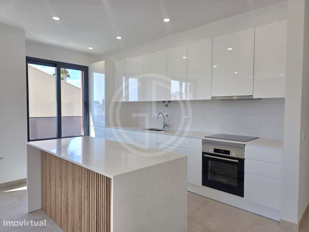 Apartamento T3 novo em condomínio com piscina, no centro de Vilamou...-5