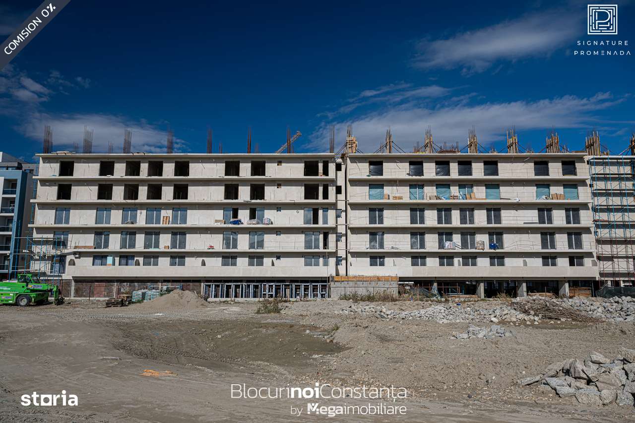 #Dezvoltator: 2 camere | a doua linie la mare · Signature Promenada 2 - Imagine principală: 5/6