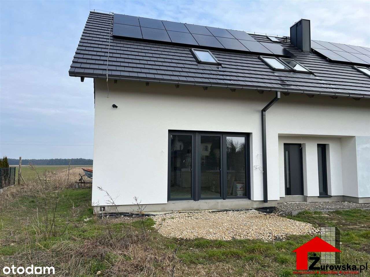 Nowy dom w zacisznym miejscu przy lesie dwurodzinn-19