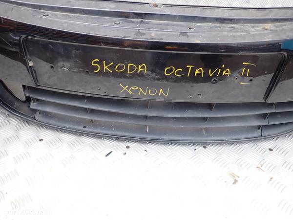 ZDERZAK PRZÓD PRZEDNI SKODA OCTAVIA II XENON RADOM - 4