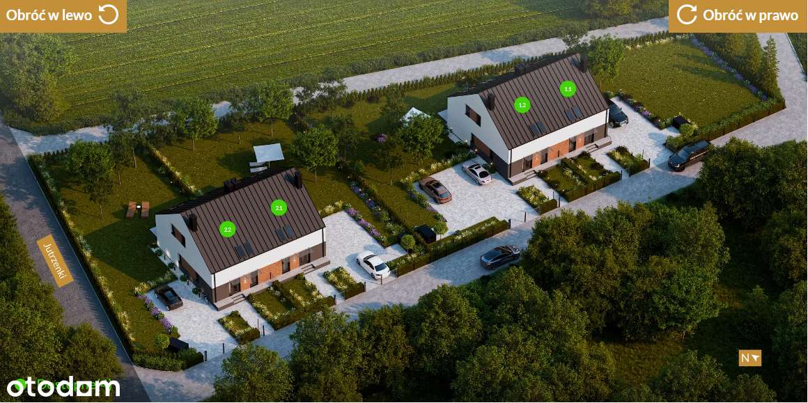 Nowoczesny dom z ogrodem w Bieganowie - Pełny obrazek: 4/6