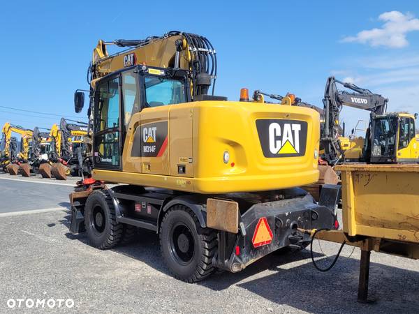 Caterpillar M 314F / ROTOTILT ze szczypcami / przyczepa / - 5