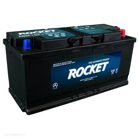 Akumulator Rocket AGM 12V 105Ah 950A Start-Stop Rybnik - 1