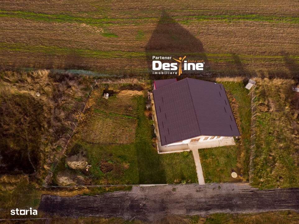 Casa individuala P+Pod la rosu cu utilitati 570 mp teren loc. Ciurea - Imagine principală: 3/18