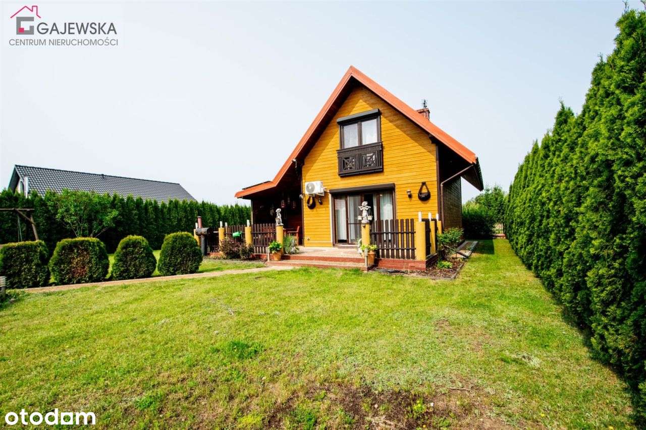 Urokliwa nieruchomość z drewnianym domem!-15
