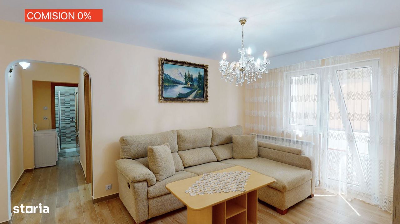 Apartament de vanzare in Sibiu, 3 camere,balcon - Zona Hipodrom II