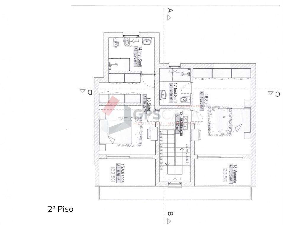 Moradia T3+1 com vista mar – Santa Cruz-49