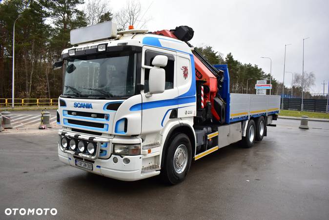 Scania P420 6x2 PALFINGER PK 36002 Fly Jib HDS Żuraw Wciagarka Crane Winch - 9