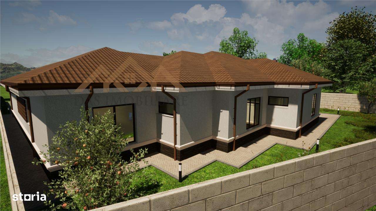 Casa la rosu  pe un nivel cu 8 ari de teren, in Tautii Magheraus - Imagine principală: 1/11