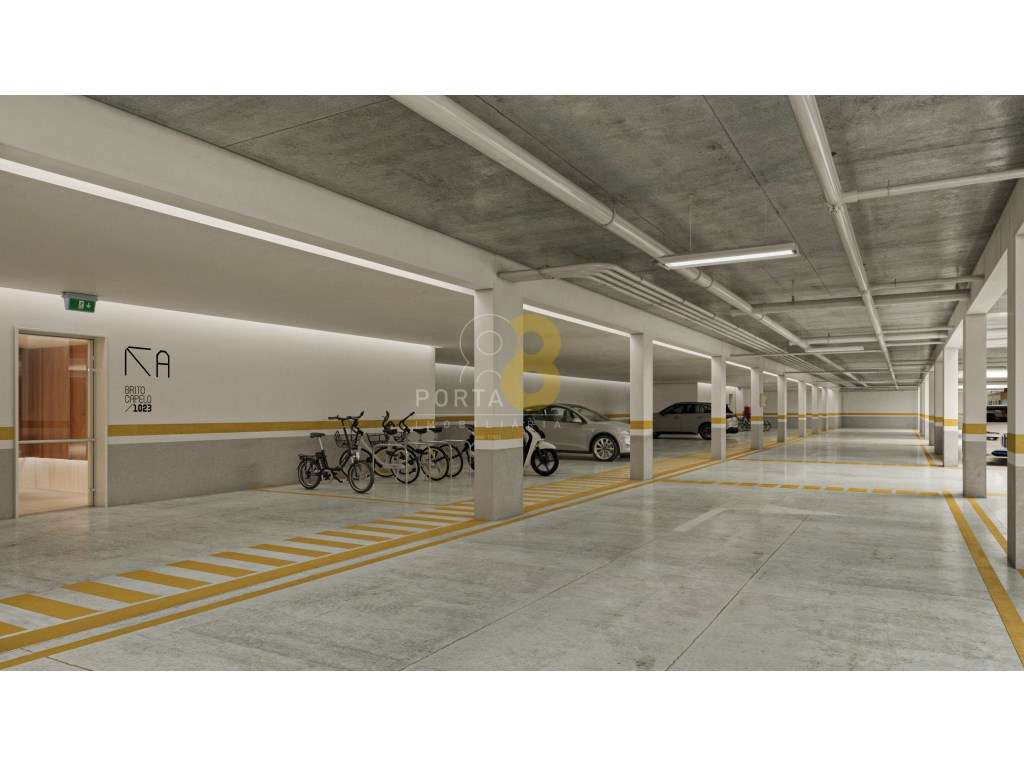 Apartamento T4 com terraço, 3 lugares de estacionamento e arrumos, ...-26