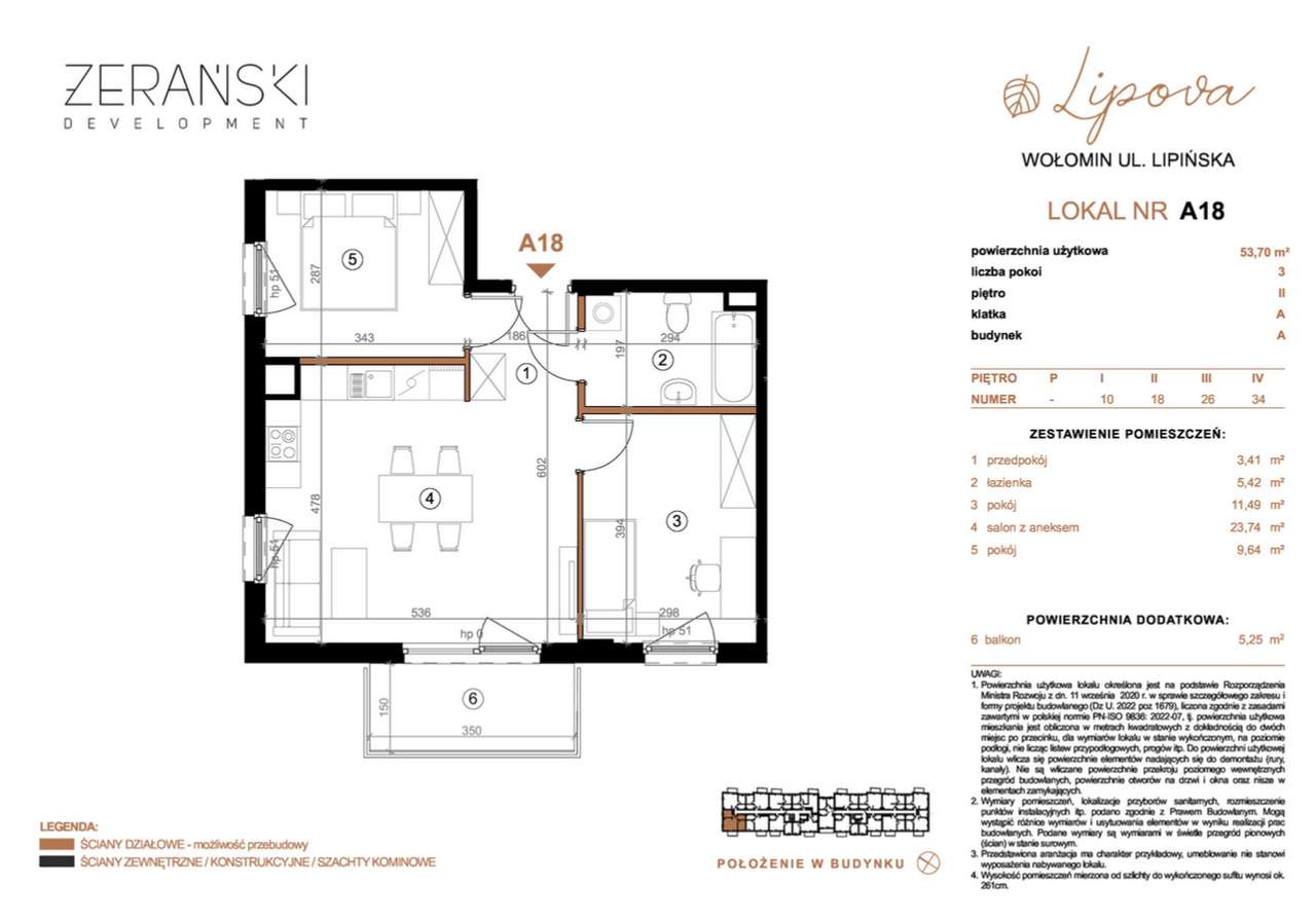 Mieszkanie trzypokojowe z balkonem | NOWA INWESTYCJA | BEZ PCC - Pełny obrazek: 2/2
