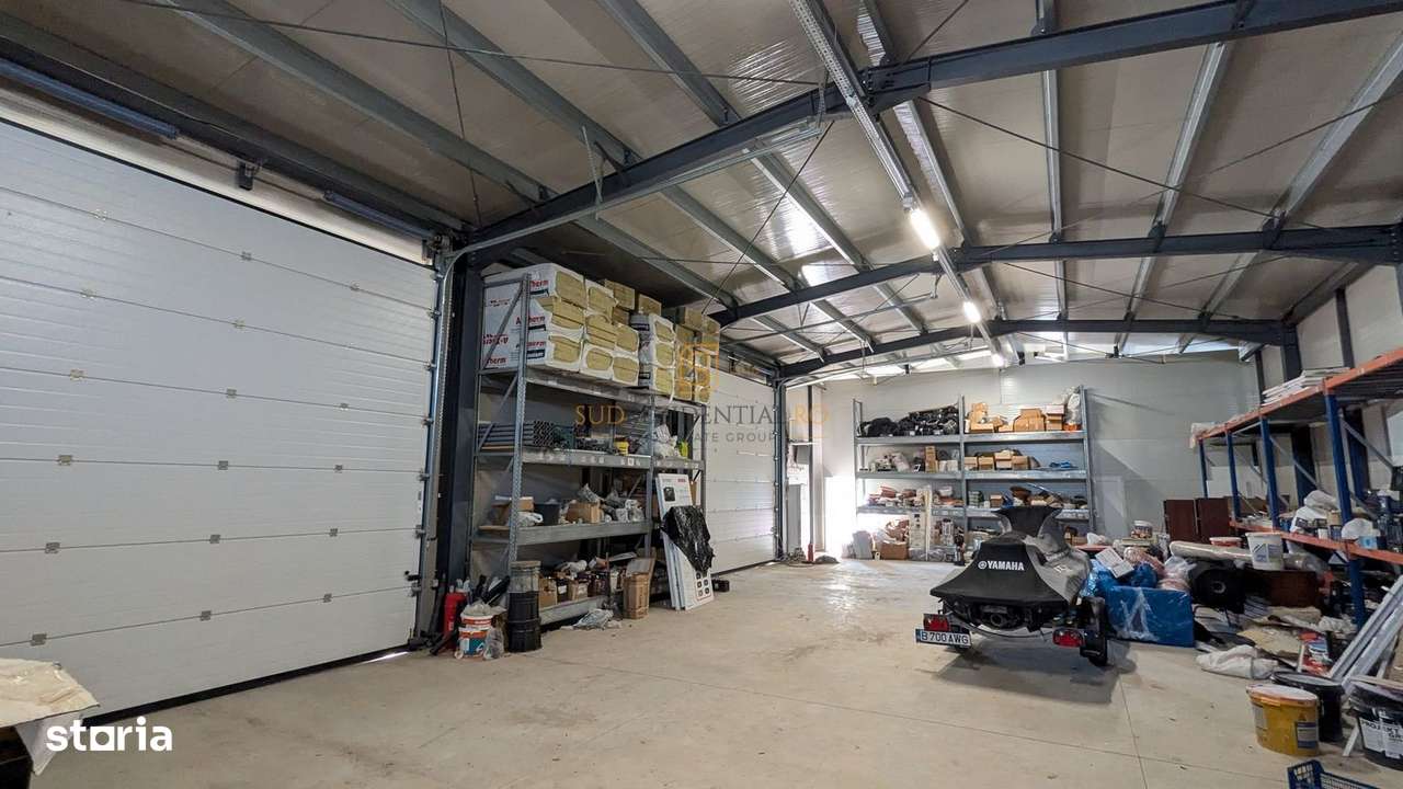 Hala industriala productie, localizare strategica in Popesti Leordeni-12