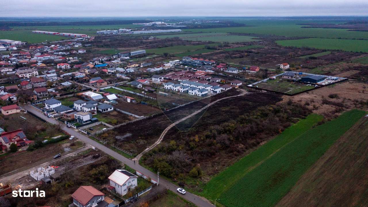 Vanzare teren intravilan 10.000mp Afumati - Strada Teiului-9