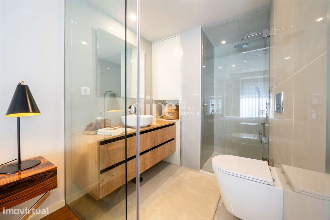 Apartamento T2 novo no centro da cidade-9