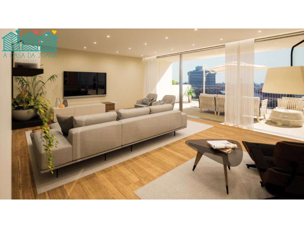 Apartamento T3 com Lugares de Garagem em Aveiro - Grande imagem: 4/20