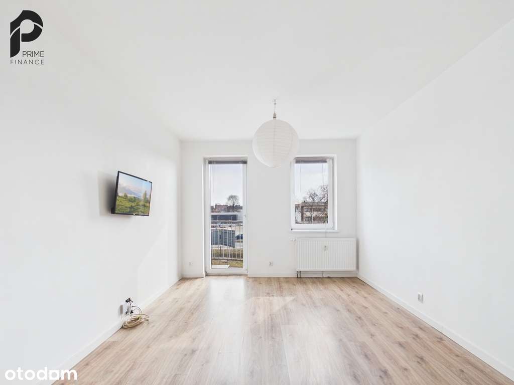 Kawalerka z balkonem i garderobą w Kaliszu