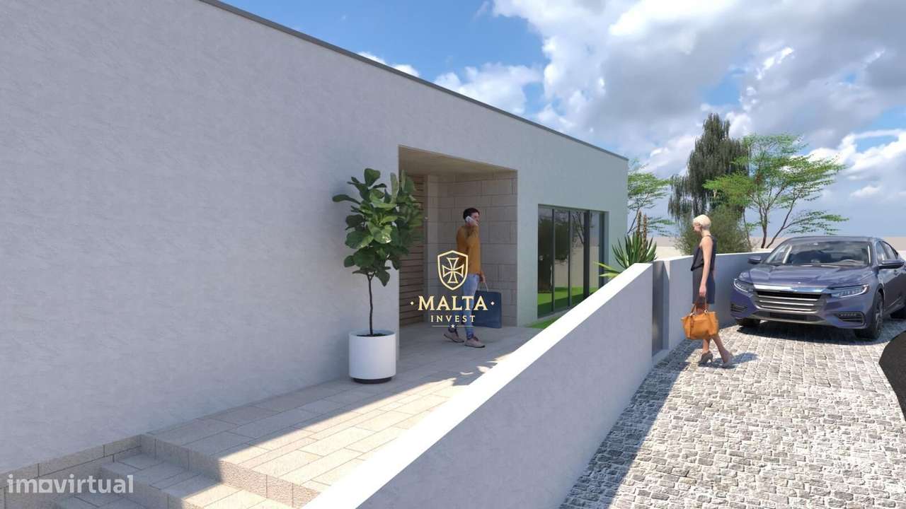 Terreno com Projeto para 2 Moradias Geminadas – Alvito, Barcelos-7