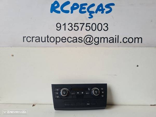 CONSOLA / CONTROLO CLIMATIZAÇÃO ORIGINAL | REF. 6411914730001 | BMW SERIE 3 COUPE 320D E92 177CV; - 1