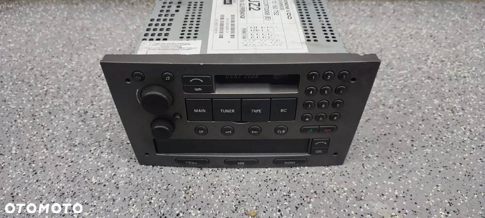 OPEL VECTRA C RADIO CCRT2008 93176631 + WYŚWIETLACZ - 3